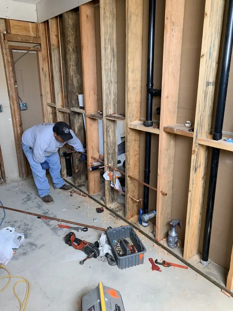Commercial rough-in plumbing for Water Heater Replacement in Windmill Harbor